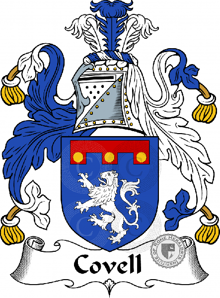 Wappen der Familie Covell   ref: 54543