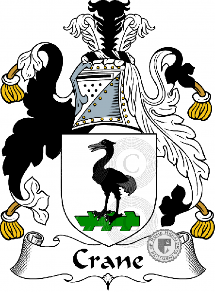 Wappen der Familie Crane I   ref: 54550