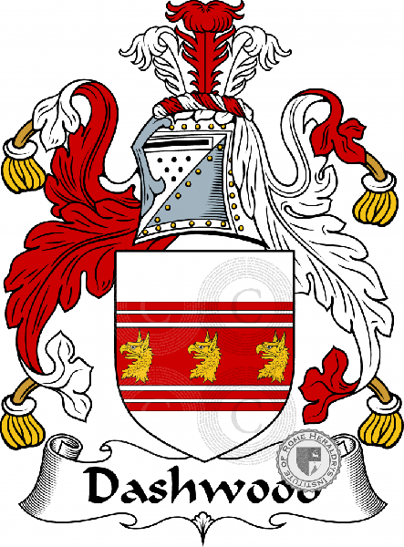 Wappen der Familie Dashwood   ref: 54612