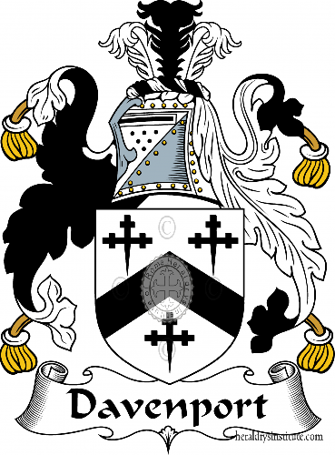 Coat of arms of family Davenport
