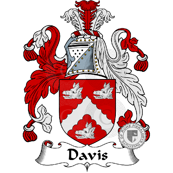 Brasão da família Davis