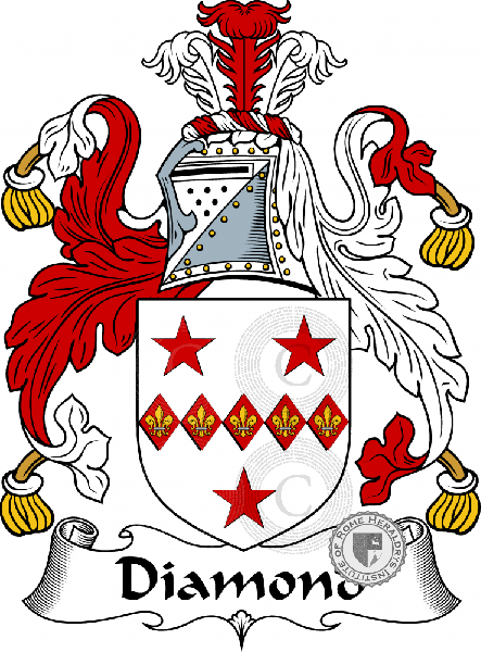 Coat of arms of family Diamond