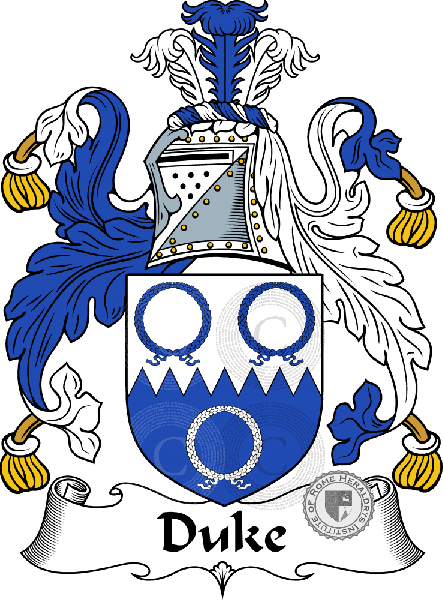 Coat of arms of family Duke