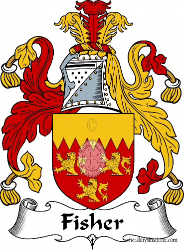 Coat of arms of family Fisher