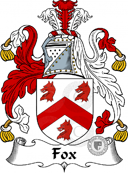 Coat of arms of family Fox
