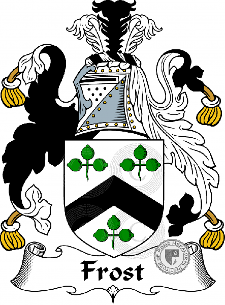 Wappen der Familie Frost   ref: 54830