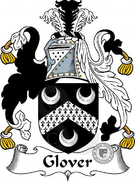 Coat of arms of family Glover