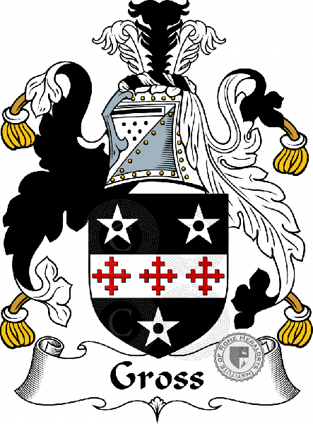 Coat of arms of family Gross   ref: 54964