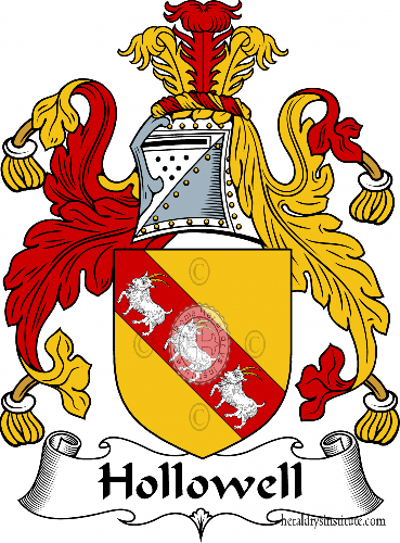 Wappen der Familie Halliwell, Hollowell, Hollowell   ref: 54994
