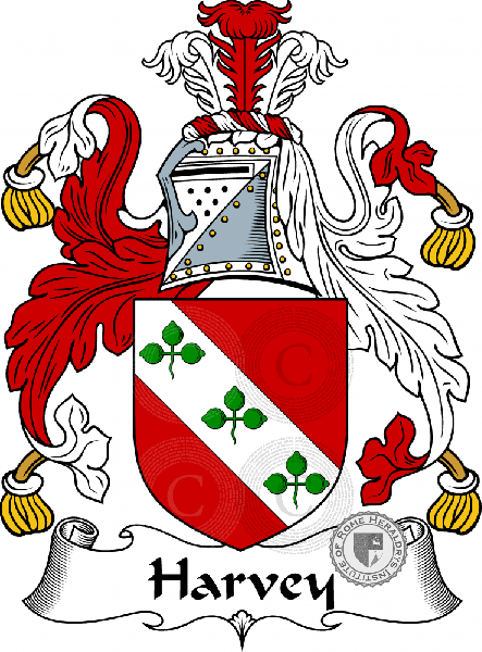 Coat of arms of family Harvey, Hervey
