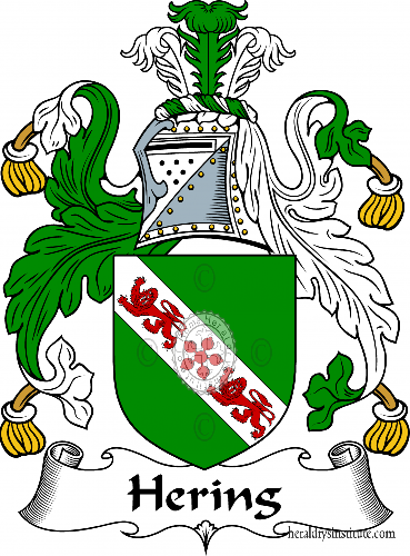 Coat of arms of family Hering   ref: 55105