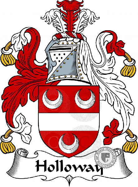 Coat of arms of family Holloway