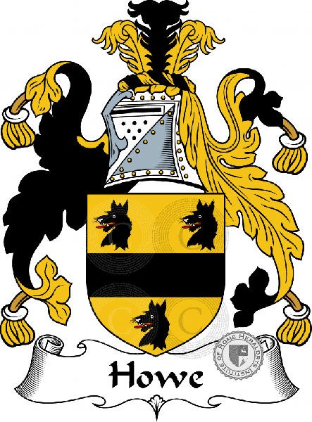 Coat of arms of family Howe