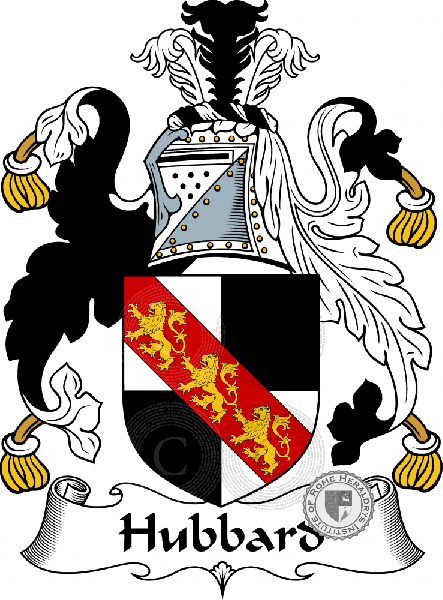 Coat of arms of family Hubbard, Hubert