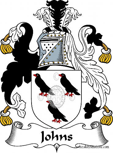 Coat of arms of family Johns