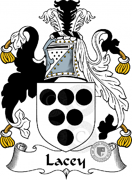 Wappen der Familie Lacy, Lacey