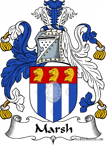 Coat of arms of family Marsh