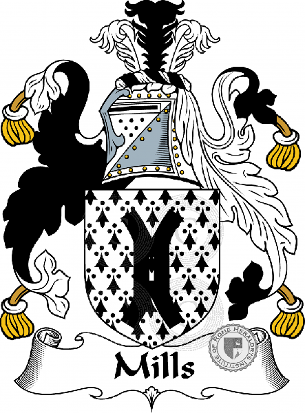 Wappen der Familie Mills