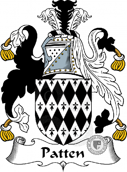 Coat of arms of family Patten, Patton