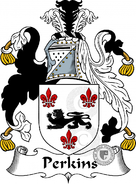 Wappen der Familie Perkins   ref: 55892