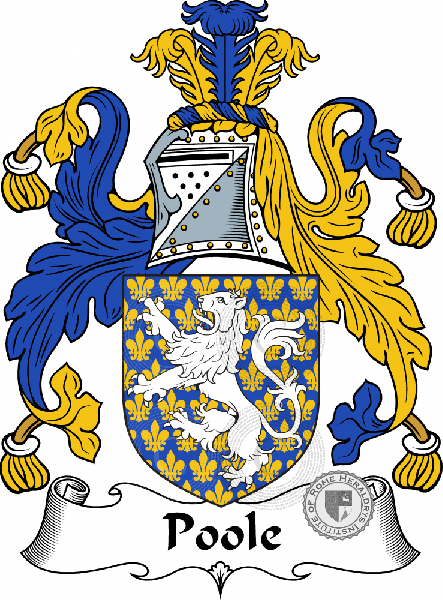 Wappen der Familie Pole, Poole