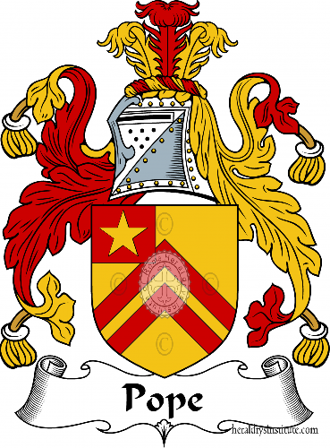 Wappen der Familie Pope