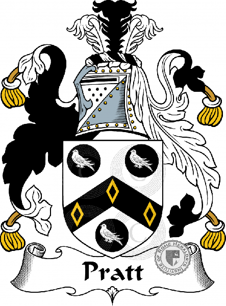 Wappen der Familie Pratt