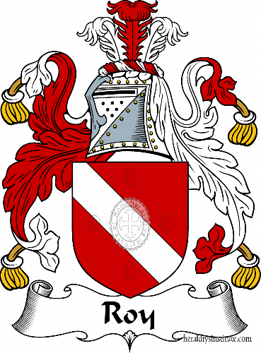 Coat of arms of family Roy   ref: 56161