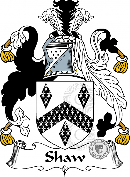 Coat of arms of family Shaw