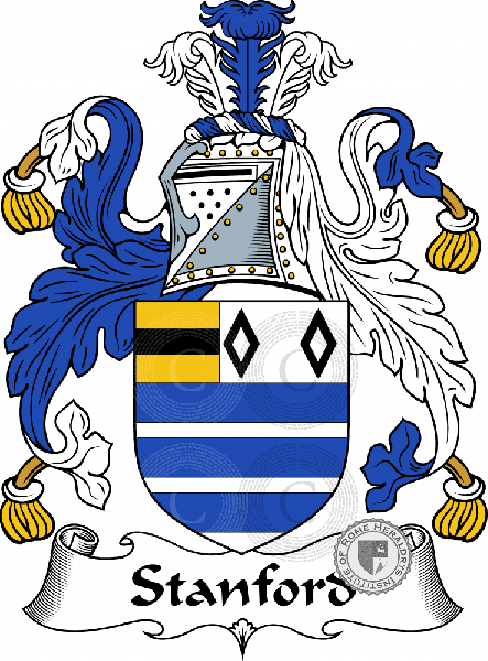 Coat of arms of family Stanford