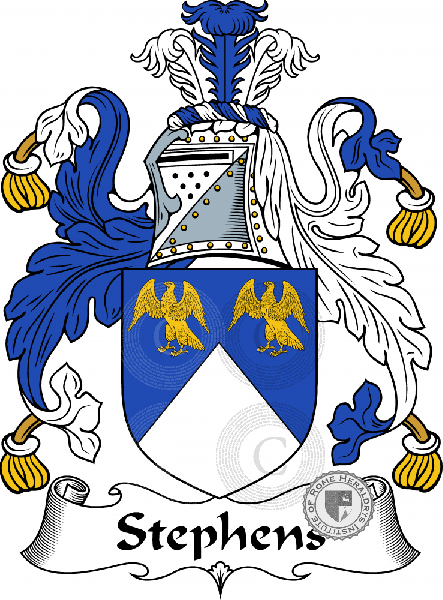 Coat of arms of family Stephens, Stevens