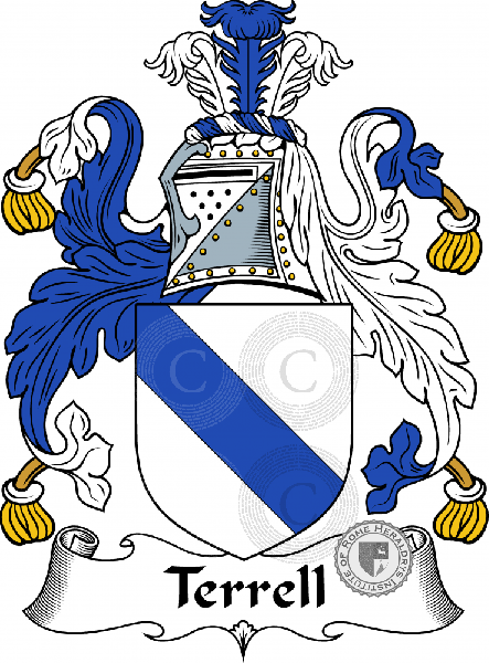 Coat of arms of family Terrell