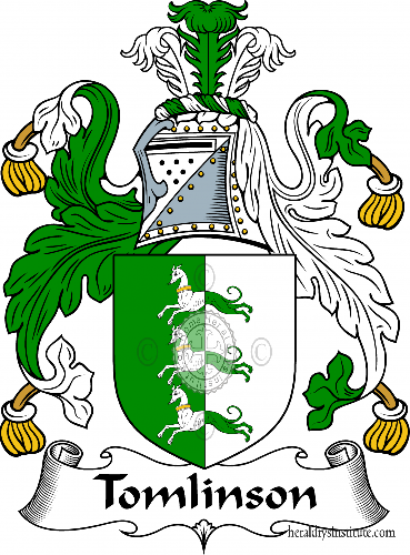 Wappen der Familie Tomlinson   ref: 56585