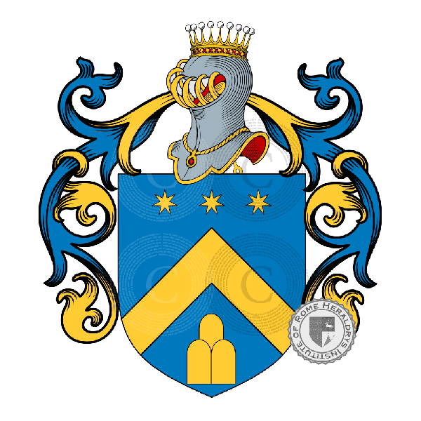 Coat of arms of family Ciacchi