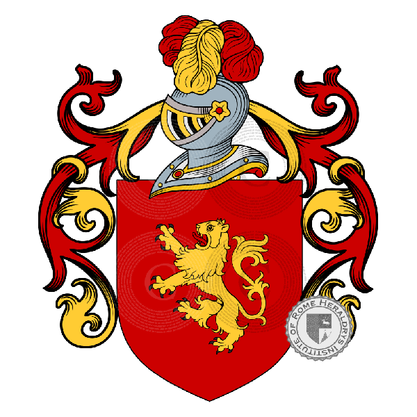 Coat of arms of family Anzellini