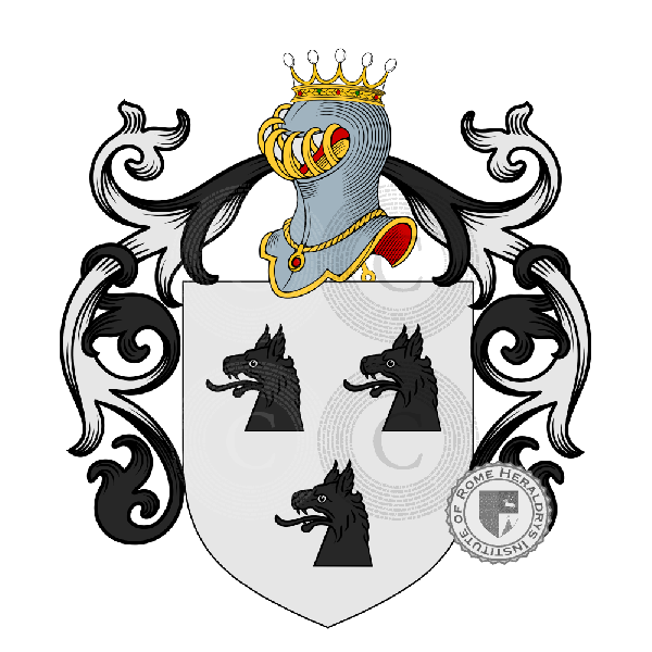 Escudo de la familia Jolif de la Vigne