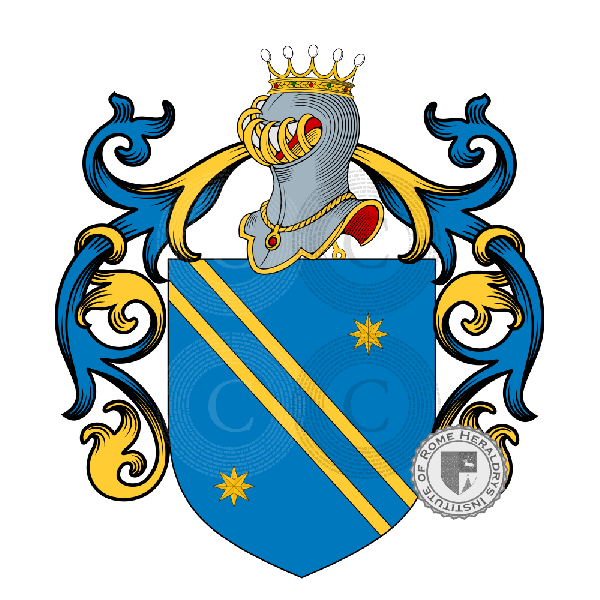 Wappen der Familie Baldesi
