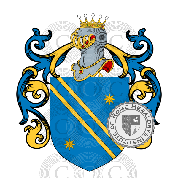 Coat of arms of family Baldesi