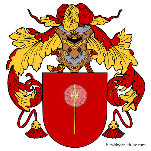 Coat of arms of family Franca