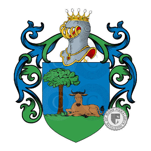 Wappen der Familie Bovona