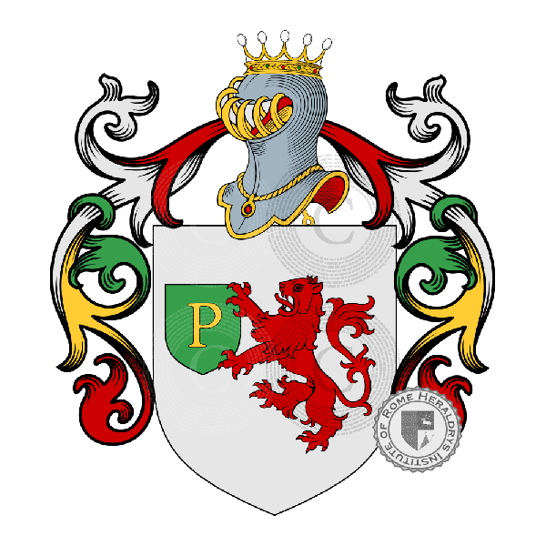 Coat of arms of family Pace, Pace di Montemaggiore