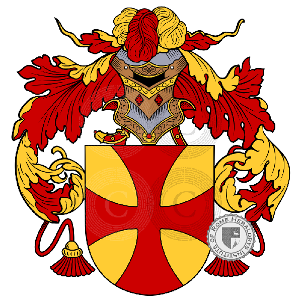 Coat of arms of family Marsella