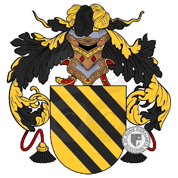 Coat of arms of family Fenollar