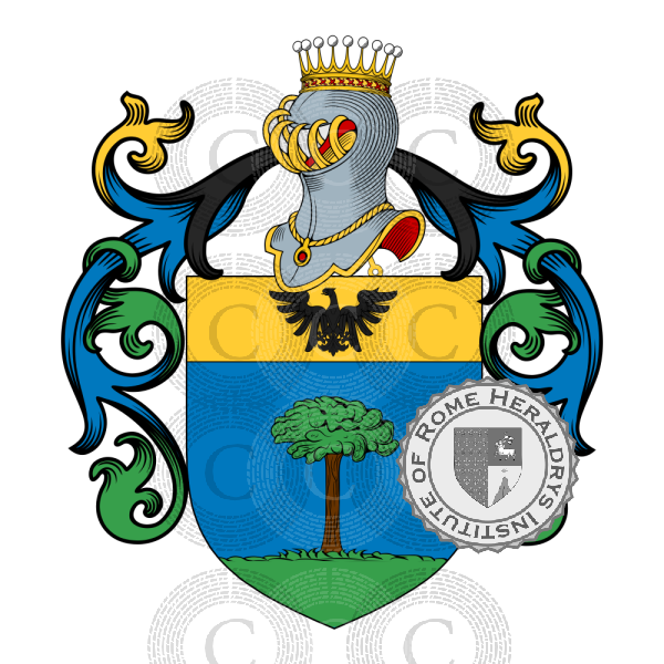 Coat of arms of family Friggeri Boldrini