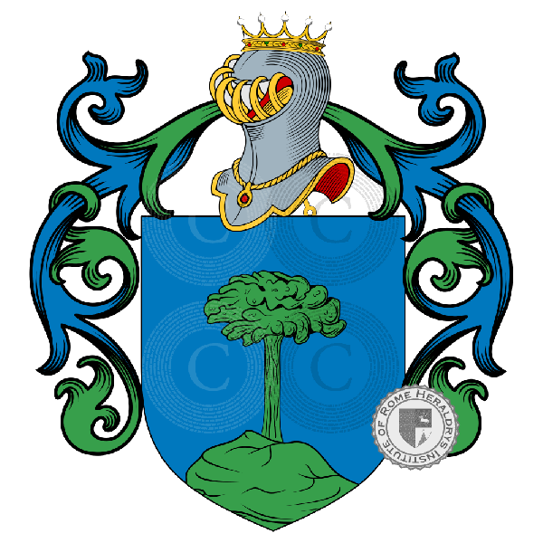 Coat of arms of family Balzi
