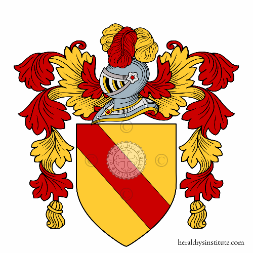Coat of arms of family Tartagna