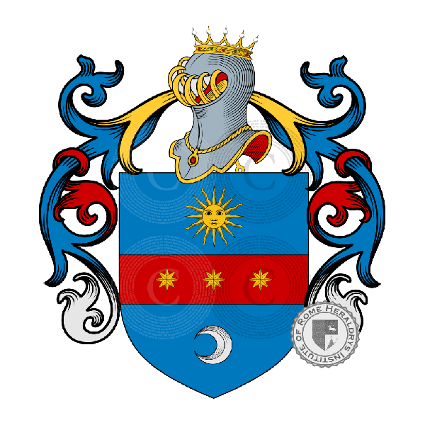 Escudo de la familia Margarucci