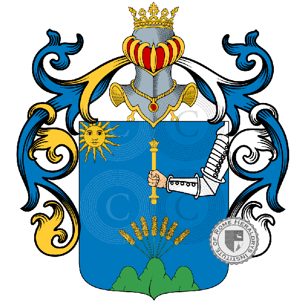 Coat of arms of family Mazzaccara