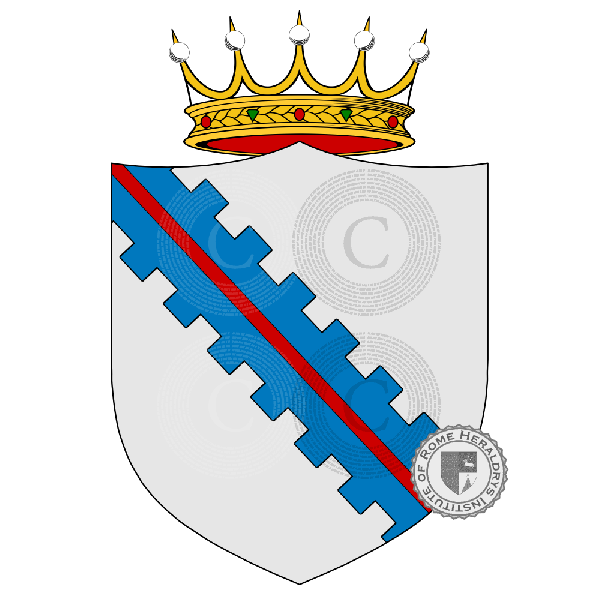 Coat of arms of family Strolago, Stroligo, Strologo