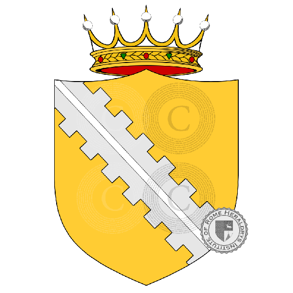 Coat of arms of family Strolago, Stroligo, Strologo